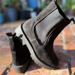 Sincerely Jules Black Suede Boots